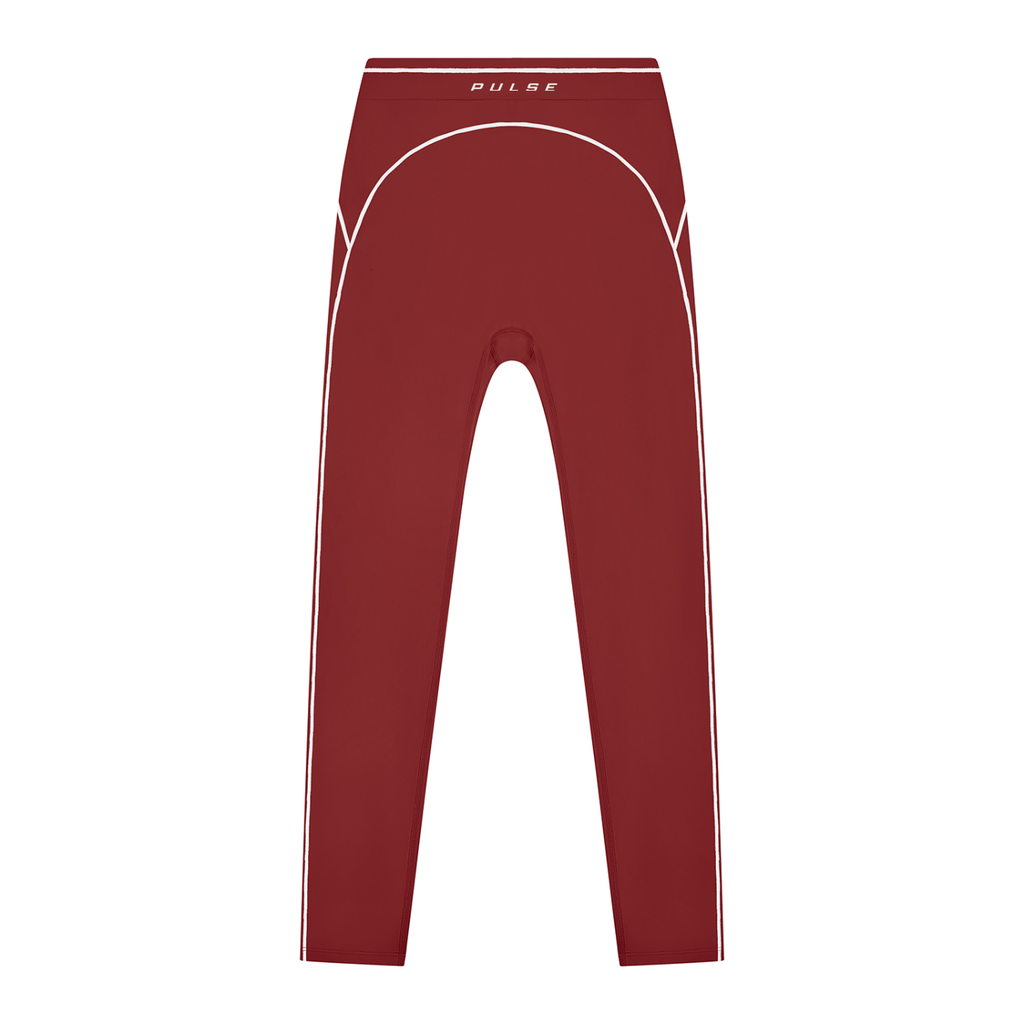 Pulse Collective Women's High Rise Topstitching Leggings