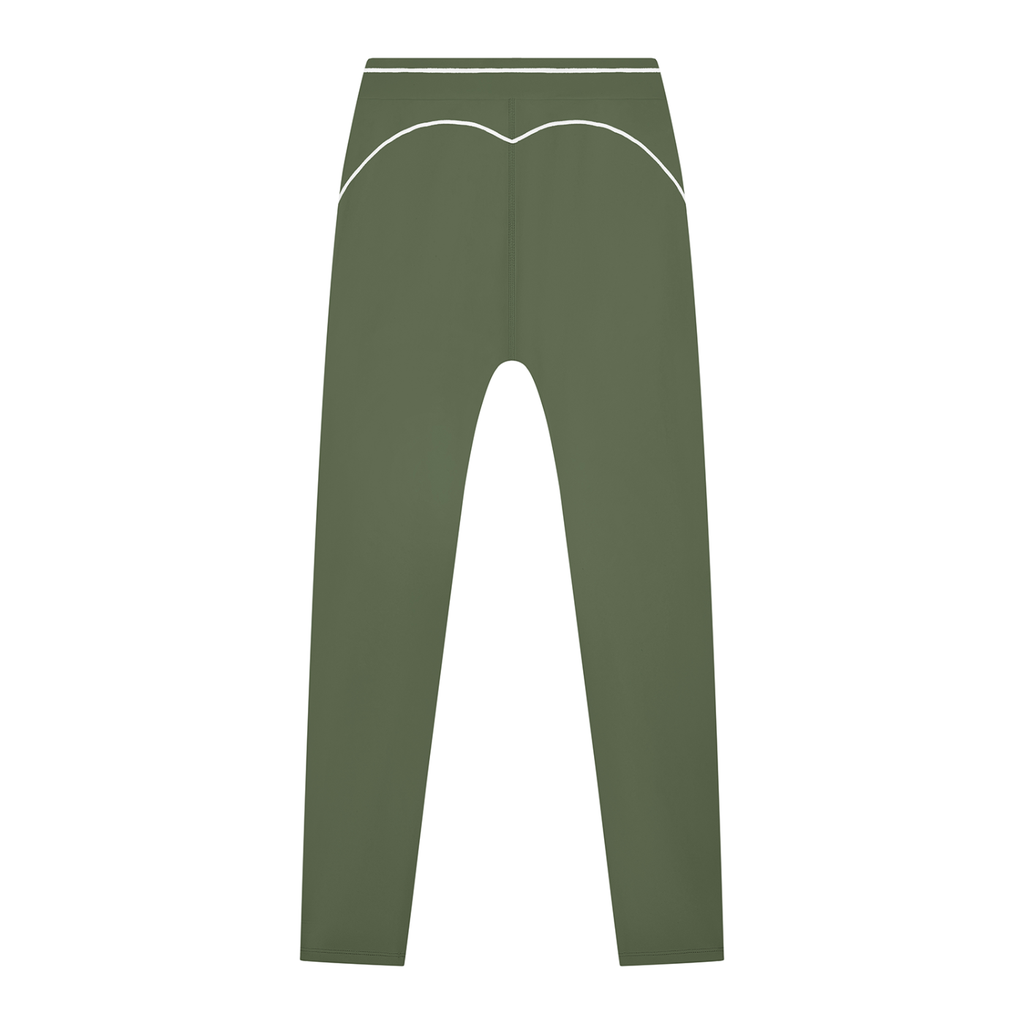 Pulse Collective Women's High Rise Topstitching Leggings